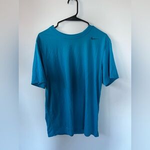 Nike Men's Teal Short Sleeve Tee